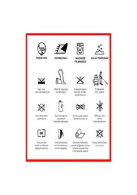 Resim Dijital Baskılı Yıkanabilir Ayak İzi Desenli Kaymaz Taban 2'li Banyo Paspas Seti Renkli 