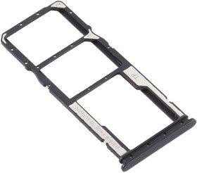 Resim Xiaomi Redmi 9A Uyumlu Sim Tepsisi Sim Kart Yuvası Siyah 