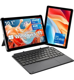 Resim Chuwi HI10 X2 10.1" Intel Core I3 10100Y Işlemci, 8gb Ram, 256GB Ssd, Wifi6+Bt, Siyah 2 In 1 W11 Klavyeli Tablet 