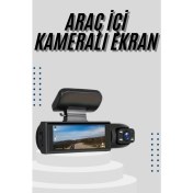Resim Çift Kameralı WiFi GPS Araç Kamerası – Ön ve Arka Kameralı, Yüksek Çözünürlük ve Akıllı Kayıt Sistemi 
