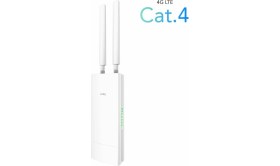 Resim Cudy LT400 2,4ghz/5ghz 4port Wi-Fi,4g Lte IP65 Nano SIM Destekli Outdoor Mobile Router 
