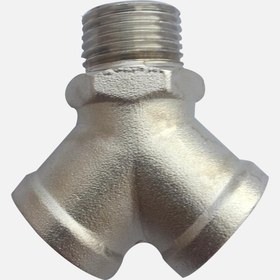 Resim Admiral 12 Çift Çıkışlı Çatal Krom Pirinç 