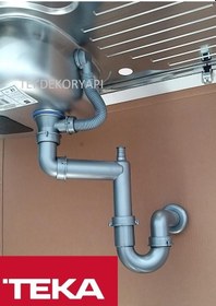 Resim Teka İnfant OB E50 Evye Sifon Takımı 