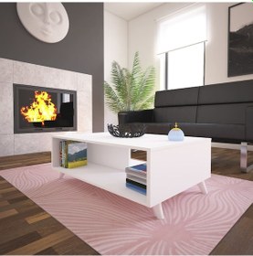 Resim Nur Mobilya Lina Orta Sehpa 2 Renk Seçeneğiyle 