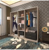 Resim Kenzlife giysi dolabı temel 180*200*40 crd gardırop 