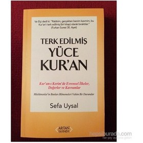Resim Terk Edilmiş Yüce Kur'an - Sefa Uysal - Arıtan Yayınevi 