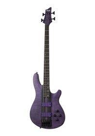 Resim Schecter C-4 GT Bas Gitar (Satin Trans Purple) 