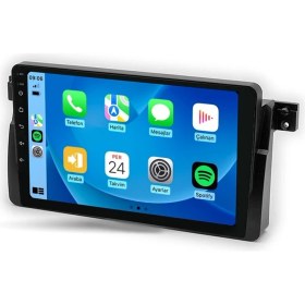 Resim Cartech CRT-332 Serisi Bmw E46 1998-2006 4gb Ram 32GB Hafıza Carplay Android Multimedya Teyp 
