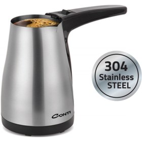 Resim CONTİ Conti Ckc-321 Crazy Elektrikli Çelik Cezve Inox 