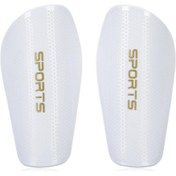 Resim Beyaz Yetişkinler Gençler Çocuklar İçin Futbol Tekmelikleri Futbol Koruyucu Ekipmanları Beyaz 