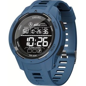Resim Gaojunshop01 Smael 8105 Yeni Model Spor Elektronik Erkek Kol Saati Blue Diğer 