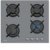 Resim Simfer 3039 NG Set Üstü Ocak Gri 