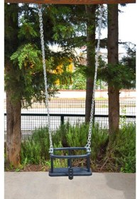 Resim Teplay Zincirli Korumalı Bebek Salıncağı Siyah 