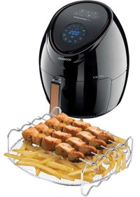 Resim Rivelsa Home Airfryer Xxl Yağ Sıçratmaz Tel Paslanmaz Çelik 4 Şiş telli 