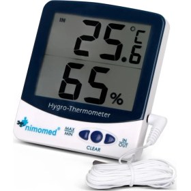 Resim PremiumPort Dijital Iç Dış Nem ve Sıcaklık Ölçer SH-109, Pratik ve Güvenilir Kullanım 