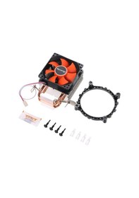 Resim Revenge Cold Ice 65 Intel Amd Uyumlu Bakır Borulu Alüminyum Heatsinkli Cpu Soğutucu İşlemci Fanı 