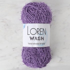 Resim Loren Wash Lila El Örgü İpi - R020 - 34020 