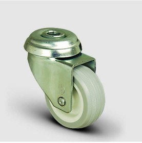 Resim Ep04Zkc50 Oynak Delik Bağlantılı Pvc Tekerlek Çap:50 Hafif 