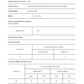 Resim Uğur UDD 565 T D/S R63 416 L Sandık Tipi Derin Dondurucu 