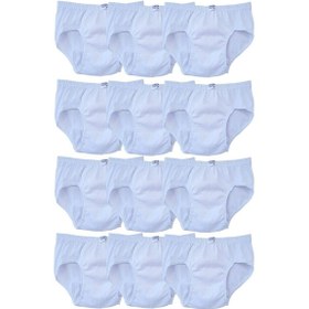 Resim Seher Yıldızı Erkek Çocuk Slip Külot Beyaz 12 Li Paket 