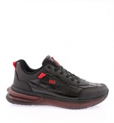 Resim Dgn Erkek Sneakers Ayakkabı Siyah-kırmızı 333536133157 