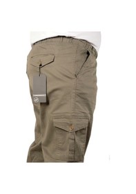 Resim Mode Xl Büyük Beden Erkek Keten Kargo Jogger Valencia 21911 Bej 001 