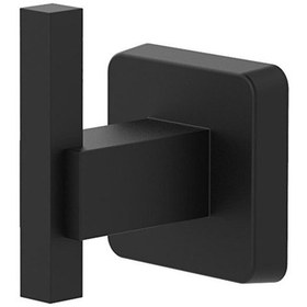 Resim Sas Tek Kancalı Havlu ve Bornoz Askılığı Siyah D-011 Siyah 