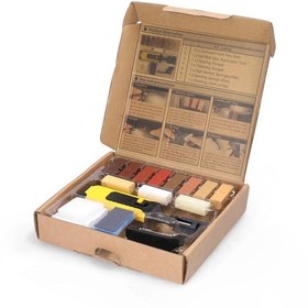 Resim Ev Ev Laminat Tamir Takımı Zemin Tamir Takımı Dıy Çok Fonksiyonlu Ahşap Tahta Onarım Aracı 