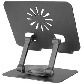 Resim Katlanabilir Alüminyum Tablet Standı, Kaymaz Ve Ayarlanabilir 