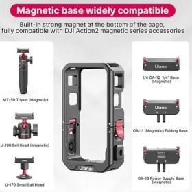 Resim C-Action2 Djı Action 2 Manyetik Metal Cage Çerçeve 