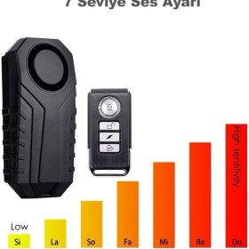 Resim Dailylink Uzaktan Kumadalı Bisiklet Motosiklet Alarmı 