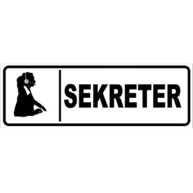 Resim Vizyon Trafik Sekreter Levhası 10X30 3 mm Dekota 