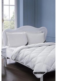 Resim Pierre Cardin Microfiber Yorgan Seti Çift Kişilik Beyaz 