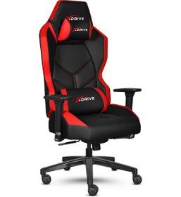 Resim Xdrive Kasırga Profesyonel Oyuncu Koltuğu Kırmızı/Siyah 
