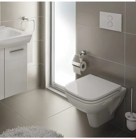 Resim S20 Smooth Flush Asma Klozet 7508l003-0850, VitrA S20 Soft Klozet Kapağı 147-003-909 