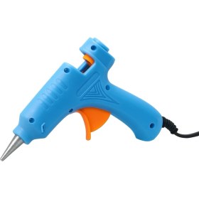 Resim 7.5 mm 20W Sıcak Ince Mum Silikon Tabancası 190°C Hızlı Isınan Güçlü Yapıştırıcı Tabanca Ergonomik 