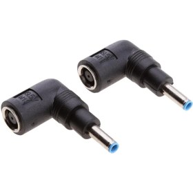 Resim Flameer 2 Adet Dc 7.4x5.0mm 4.5x3.0mm Tapa 90 Sağ Açılı Bilgisayar Için (Yurt Dışından) 