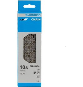 Resim Shimano Zincir 10 Vites 116 Bakla Cn-hg54 Gri 