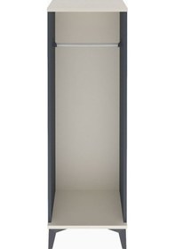 Resim Arges Dolap Tek Askılı 44x30x134 Antrasit-aytaşı Antrasit 