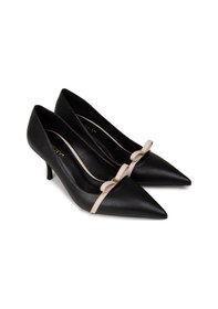 Resim Deery Kadın Fiyonk Detaylı Siyah Stiletto - V4025zsyhm01 siyah 