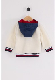 Resim U.S. Polo Assn. U.s. Polo Assn Erkek Bebek Usb2538 Bebek Mevsimlik Mont Beyaz-2218 Beyaz 