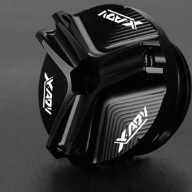 Resim Motion003 Honda X-adv 2017-2024 Cnc Motor Yağ Kapağı Siyah Xadv Alüminyum Yakıt Kapak 