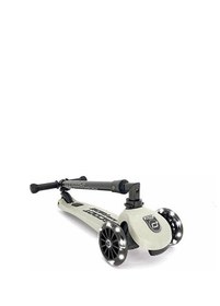 Resim Highwaykick 3 Gri LED Işıklı Katlanabilir Ayarlanabilir Direksiyonlu 3 Tekerlekli 3-6 Yaş Çocuk Scooter 