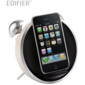 Resim EDIFIER Image Series IF230W Tick-Tock Dock 9W FM Radyo, iPod, Hoparlör Beyaz, BLUETOOTH 