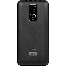 Resim Go İthalat Findit Powerway Tx108 10000 Mah Si?yah Göstergeli? Ekstra Kablolu 4 Çikişli Powerbank (2818) 