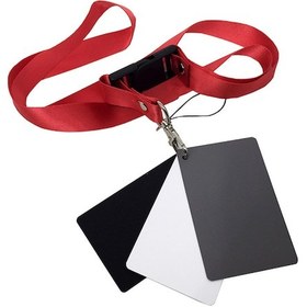 Resim Hombey Küçük Boy 18 Gri Kart: Fotoğraf Renk Kalibrasyonu, Beyaz Dengesi Ve Pozlama Aracı - 85x55mm Plastik 