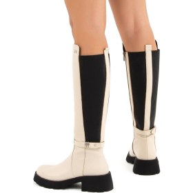 Resim Tamer Tanca Kadın Deri Casual Çizme 33 58103 C Bn Czm Sk 22/23 