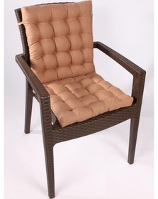 Resim Altınpamuk Lüx Pofidik Rattan Lotus Sandalye Minderi 45X95 