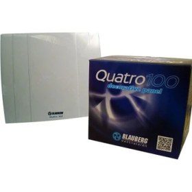 Resim Blauberg Quatro 125 Aspiratör Banyo Wc Tuvalet Havalandırma Fanları Dekoratif Ön Panel Tasarruflu Sessiz Agmair Agm Havalandırma 