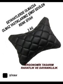 Resim Genel Markalar Volkswagen 2 Oto,Araba Boyun Yastığı siyah 